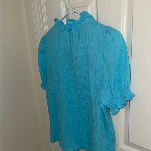 Blue Talbots Top - Picture 5 of 7